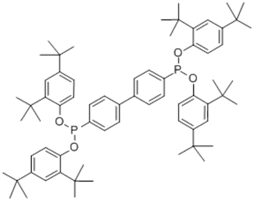 Phosphorous trichloride, reaction products with 1,1'-biphenyl and 2,4-bis(1,1-dimethylethyl)phenol CAS 119345-01-6
