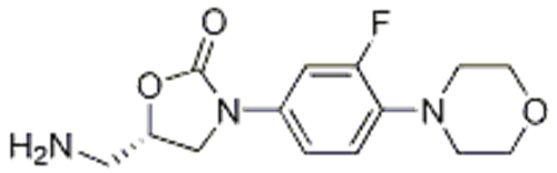 2-Oxazolidinone, 5-(aminomethyl)-3-[3-fluoro-4-(4-morpholinyl)phenyl]-,( 57358255, 57278852,5S) CAS 168828-90-8