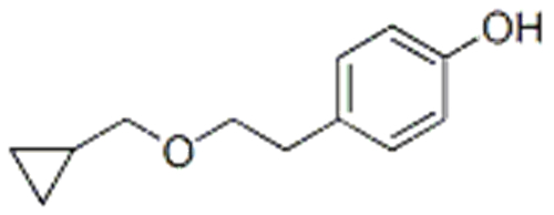 Phenol, 4-[2-(cyclopropylmethoxy)ethyl]- CAS 63659-16-5