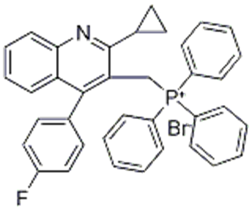 Phosphonium, [[2-cyclopropyl-4-(4-fluorophenyl)-3-quinolinyl]methyl]triphenyl-, bromide (1:1) CAS 154057-58-6