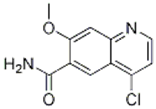 6-Quinolinecarboxamide, 4-chloro-7-methoxy- CAS 417721-36-9 