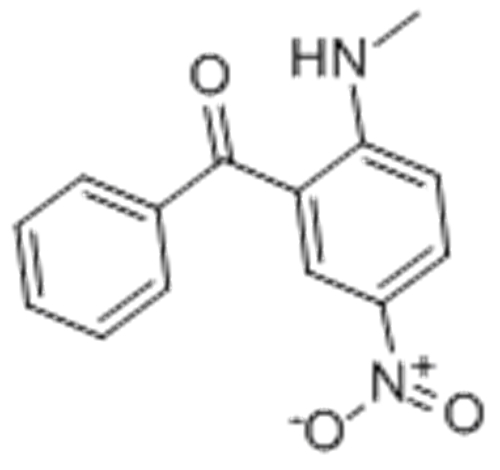 Methanone,[2-(methylamino)-5-nitrophenyl]phenyl- CAS 4958-56-9