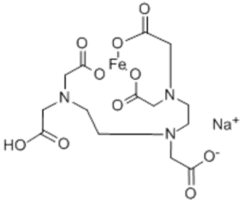 Ferrate(2-),[rel-[N(R)]-N-[2-[bis[(carboxy-kO)methyl]amino-kN]ethyl]-N-[2-[(S)-[(carboxy-kO)methyl](carboxymethyl)amino-kN]ethyl]glycinato(5-)-kN,kO]-, sodium hydrogen (1:1:1),( 57358630, 57279231,PB-7-13-12564)- CAS 12389-75-2