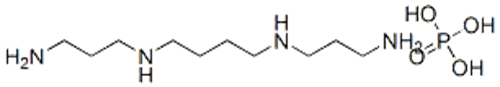 N,N'-bis(3-aminopropyl)butan-1,4-diamine phosphate CAS 2779-91-1