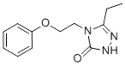 5-Ethyl-2,4-dihydro-4-(2-phenoxyethyl)-3H-1,2,4-triazol-3-one CAS 95885-13-5
