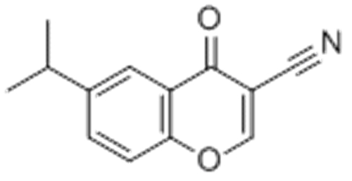 4H-1-Benzopyran-3-carbonitrile,6-(1-methylethyl)-4-oxo- CAS 50743-32-3