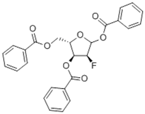 1,3,5-Tri-O-benzoyl-2-deoxy-2-fluoro-alpha-L-arabinofuranose CAS 171721-00-9