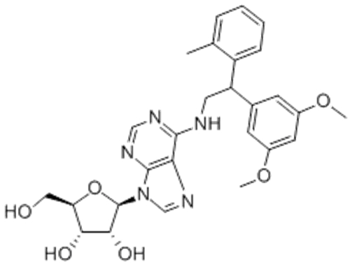Adenosine,N-[2-(3,5-dimethoxyphenyl)-2-(2-methylphenyl)ethyl]- CAS 120442-40-2