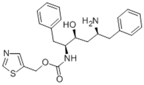(2S,3S,5S)-5-Amino-2-(N-((5-thiazolyl)-methoxycarbonyl)amino)-1,6-diphenyl-3-hydroxyhexane CAS 144164-11-4
