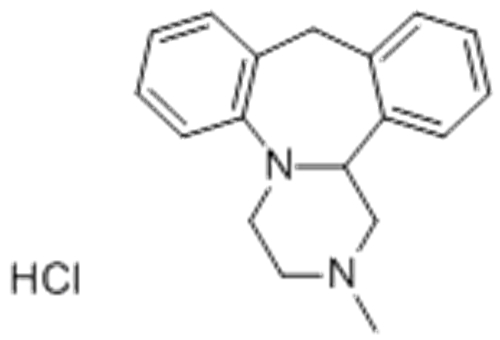 Dibenzo[c,f]pyrazino[1,2-a]azepine,1,2,3,4,10,14b-hexahydro-2-methyl-, hydrochloride (1:1) CAS 21535-47-7