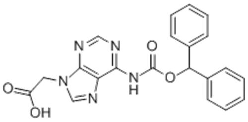 (6-BENZHYDRYLOXYCARBONYLAMINO-PURIN-9-YL)-ACETIC ACID CAS 186046-80-0