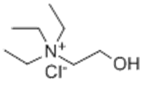 Ethanaminium, N,N,N-triethyl-2-hydroxy-, chloride (1:1) CAS 152-22-7