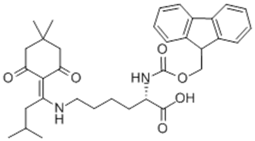N-Fmoc-N'-[1-(4,4-Dimethyl-2,6-dioxocyclohex-1-ylidene)-3-methylbutyl]-L-lysine CAS 204777-78-6