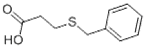 Propanoic acid,3-[(phenylmethyl)thio]- CAS 2899-66-3