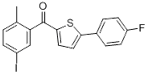 (5-(4-Fluorophenyl)thiophen-2-yl)(5-iodo-2-Methylphenyl)Methanone CAS 1071929-08-2