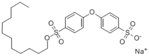 Benzene, 1,1'-oxybis-, tetrapropylene derivs., sulfonated, sodium salts CAS 119345-04-9/12626-49-2