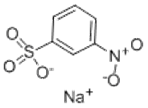 Benzenesulfonic acid,3-nitro-, sodium salt (1:1) CAS 127-68-4
