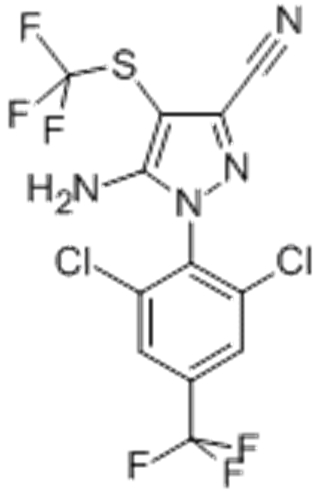 1H-Pyrazole-3-carbonitrile,5-amino-1-[2,6-dichloro-4-(trifluoromethyl)phenyl]-4-[(trifluoromethyl)thio]- CAS 120067-83-6
