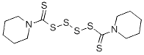 Methanethione,1,1'-tetrathiobis[1-(1-piperidinyl)- CAS 120-54-7