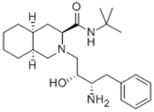 (3S,4a,8aS)-2-[(2R,3S)-3-Amino-2-hydroxy-4-phenylbutyl]-N-tert-butyldecahydroisoquinolin-3-carboxamide CAS 136522-17-3