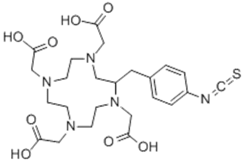1,4,7,10-Tetraazacyclododecane-1,4,7,10-tetraaceticacid, 2-[(4-isothiocyanatophenyl)methyl]-  CAS 127985-74-4