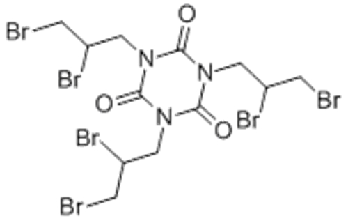 Hexahydro-1,3,5-tris(2,3-dibromopropyl)-1,3,5-triazine-2,4,6-trione CAS  52434-90-9