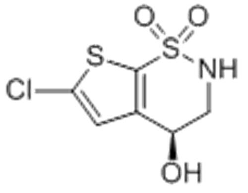 (S)-6-CHLORO-1,1-DIOXO-1,2,3,4-TETRAHYDRO-1LAMBDA*6*-THIENO[3,2-E][1,2]THIAZIN-4-OL CAS 160982-16-1
