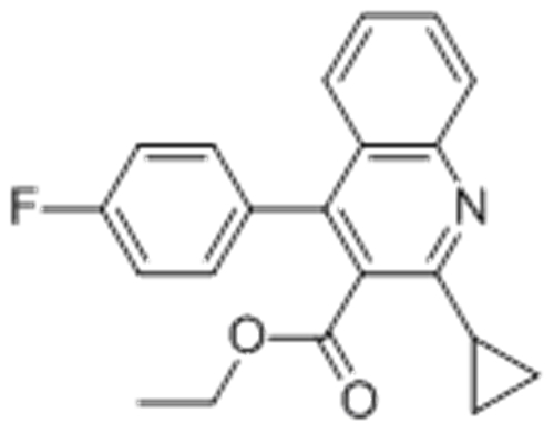 3-Quinolinecarboxylicacid, 2-cyclopropyl-4-(4-fluorophenyl)-, ethyl ester CAS 148516-11-4