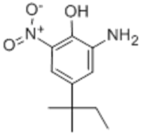 Phenol,2-amino-4-(1,1-dimethylpropyl)-6-nitro- CAS 83488-02-2