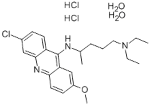 Mepacrine hydrochloride CAS 6151-30-0