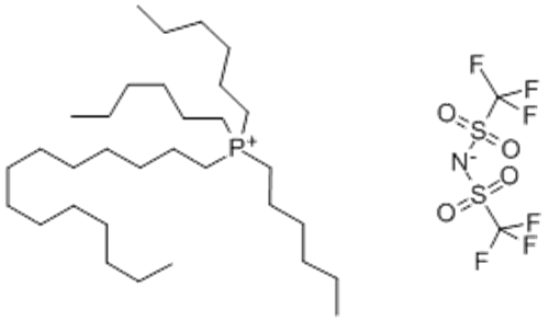 TRIHEXYL(TETRADECYL)PHOSPHONIUM BIS(TRIFLUOROMETHYLSULFONYL)IMIDE CAS 460092-03-9