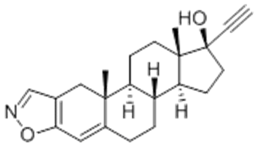 Pregna-2,4-dien-20-yno[2,3-d]isoxazol-17-ol,( 57364497, 57186191,17α)- CAS 17230-88-5