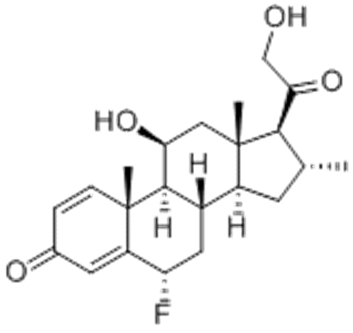 Pregna-1,4-diene-3,20-dione,6-fluoro-11,21-dihydroxy-16-methyl-,( 57359010, 57268625,6a,11b,16a)- CAS 152-97-6