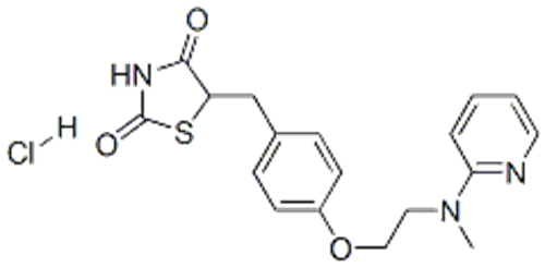 Rosiglitazone hydrochloride CAS 302543-62-0