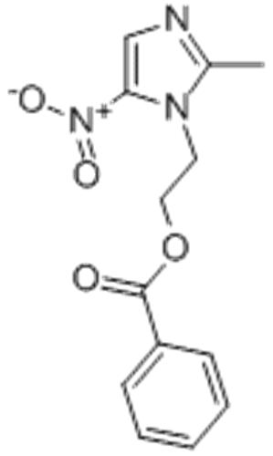 1H-Imidazole-1-ethanol,2-methyl-5-nitro-, 1-benzoate CAS 13182-89-3
