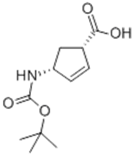 (-)-(1S,4R)-N-Boc-4-aminocyclopent-2-enecarboxylic acid CAS 151907-79-8