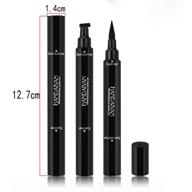 Waterproof Double-ended Stamp Liquid eyeliner pencil